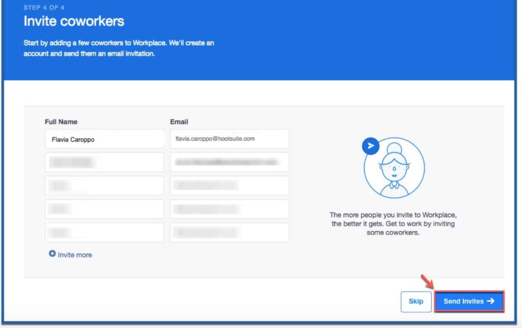 Start sending invites today and bring your employees closer than ever.